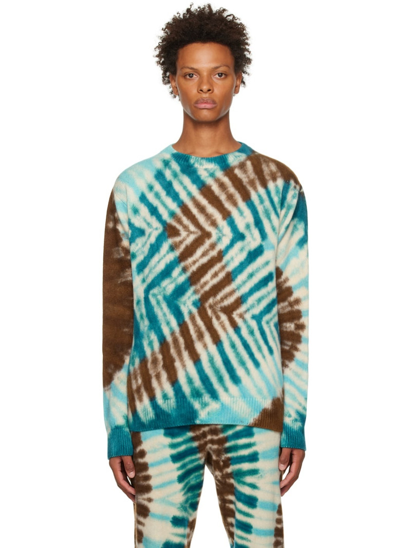 Multicolor Zig Dyed Sweater - 1