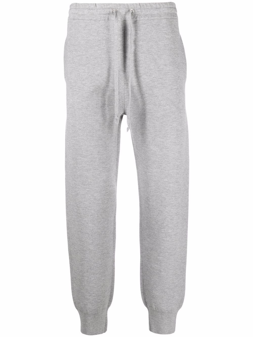 tapered home track trousers - 1