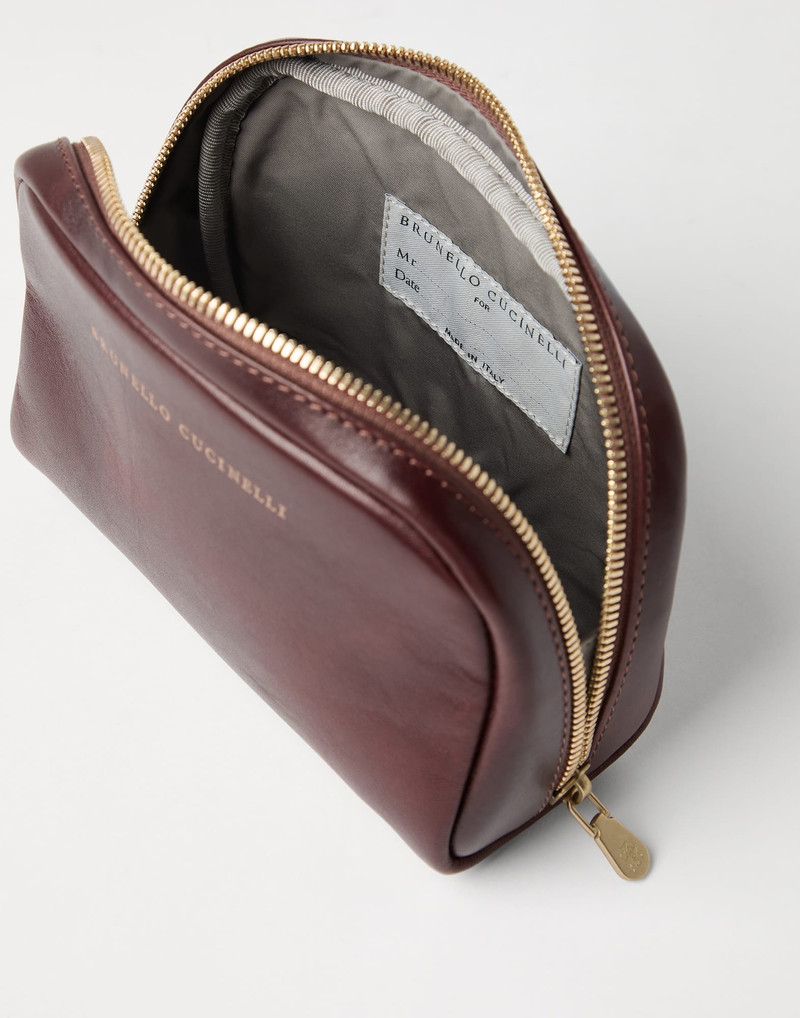 Calfskin beauty case 3