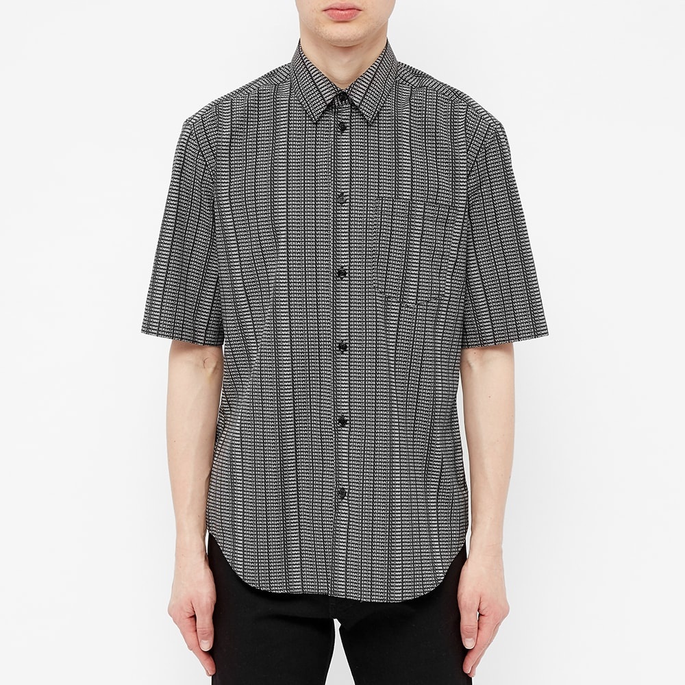 Versace Short Sleeve All Over Print Shirt - 4