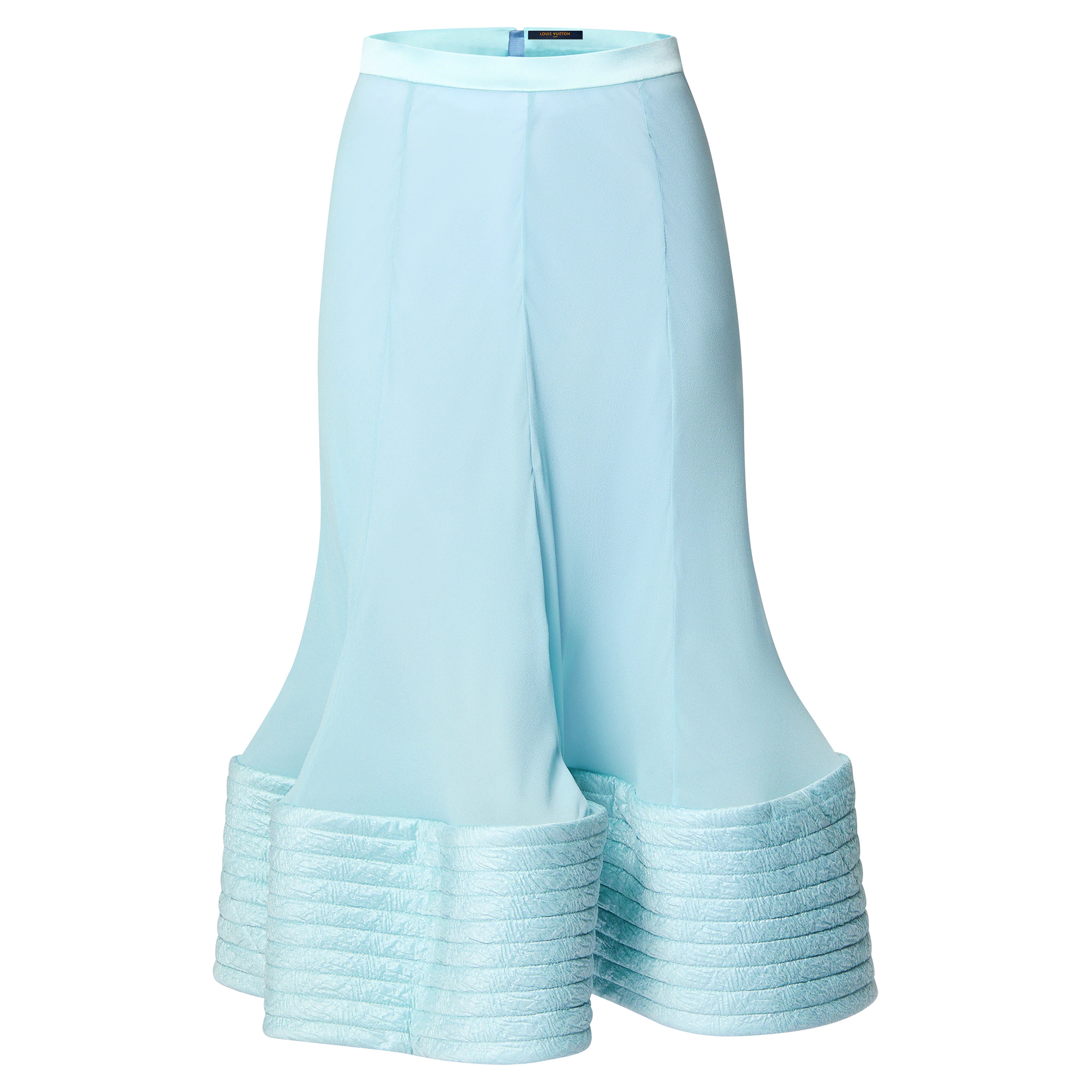 Mermaid Hem Midi Skirt - 1