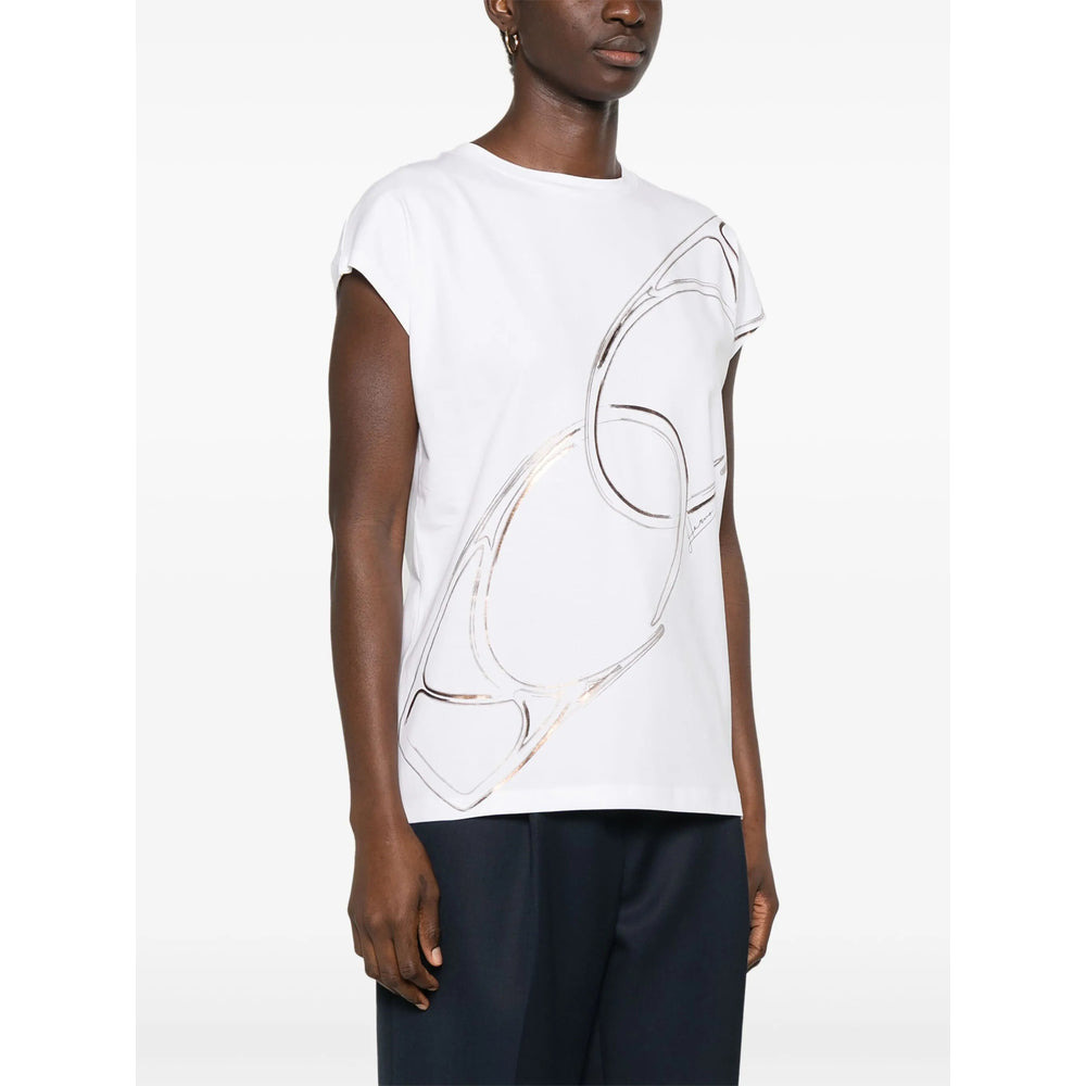 Herno White Tops - T-Shirts & Jerseys Women - 5