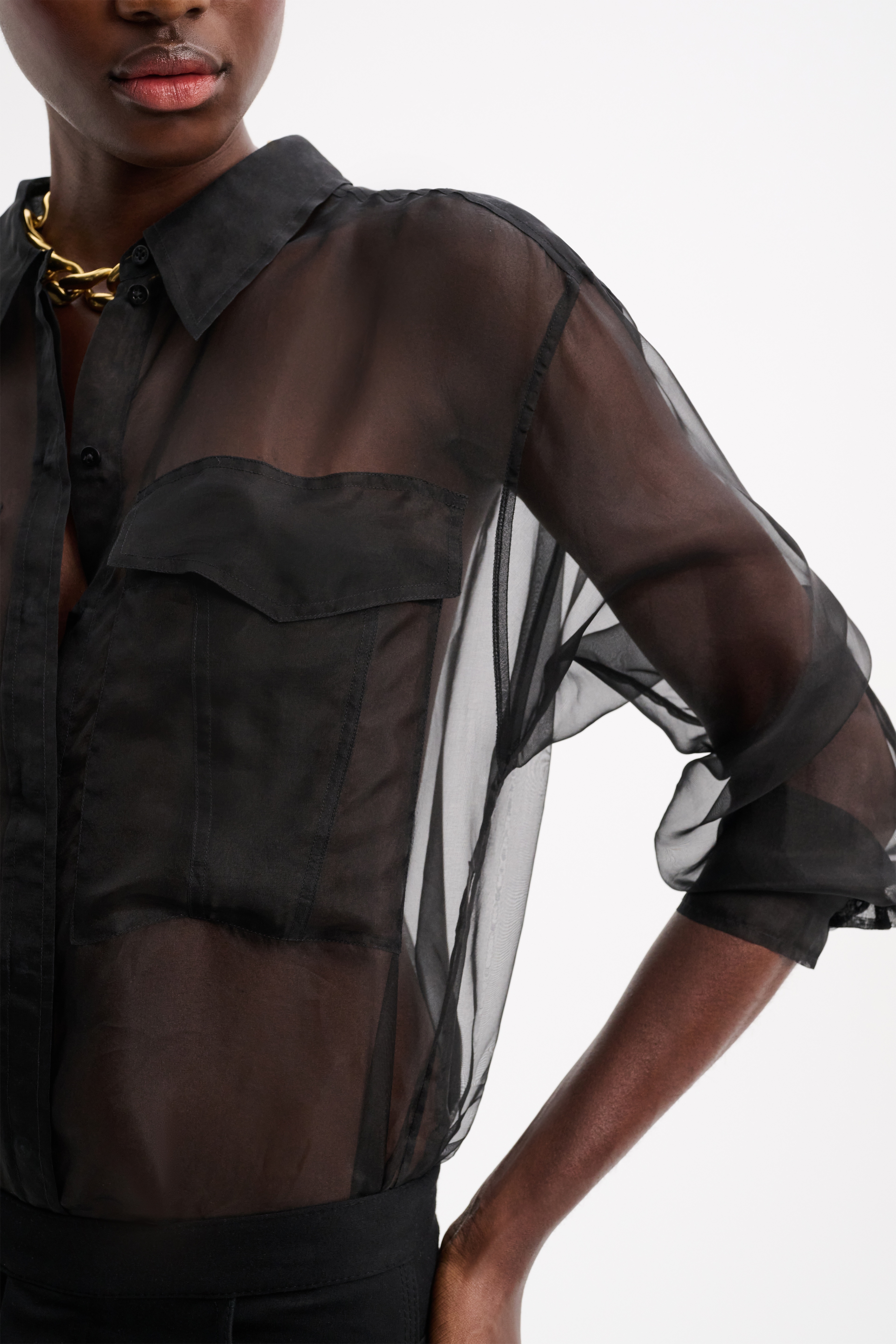 SHEER OPULENCE blouse - 5