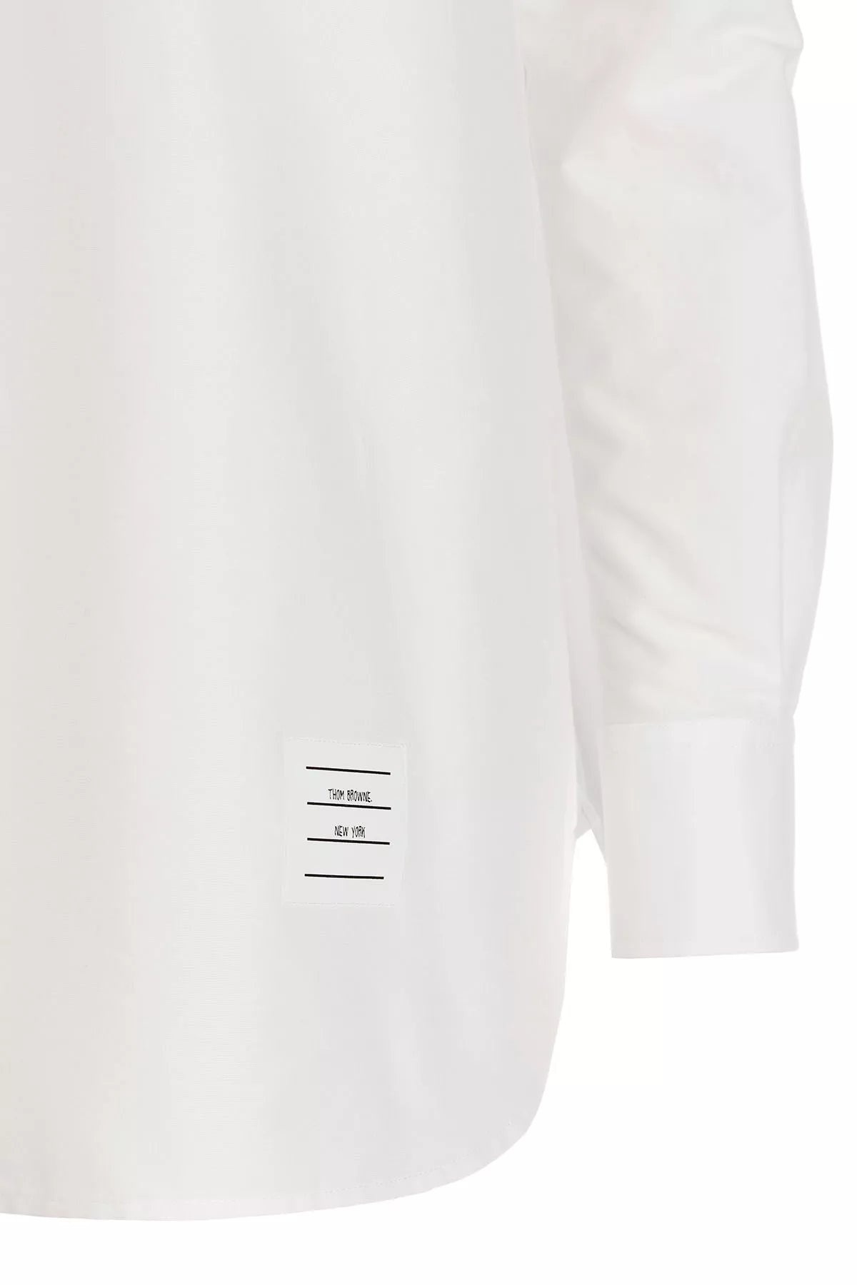 Thom Browne Women Logo Pussy Bow Blouse - 6