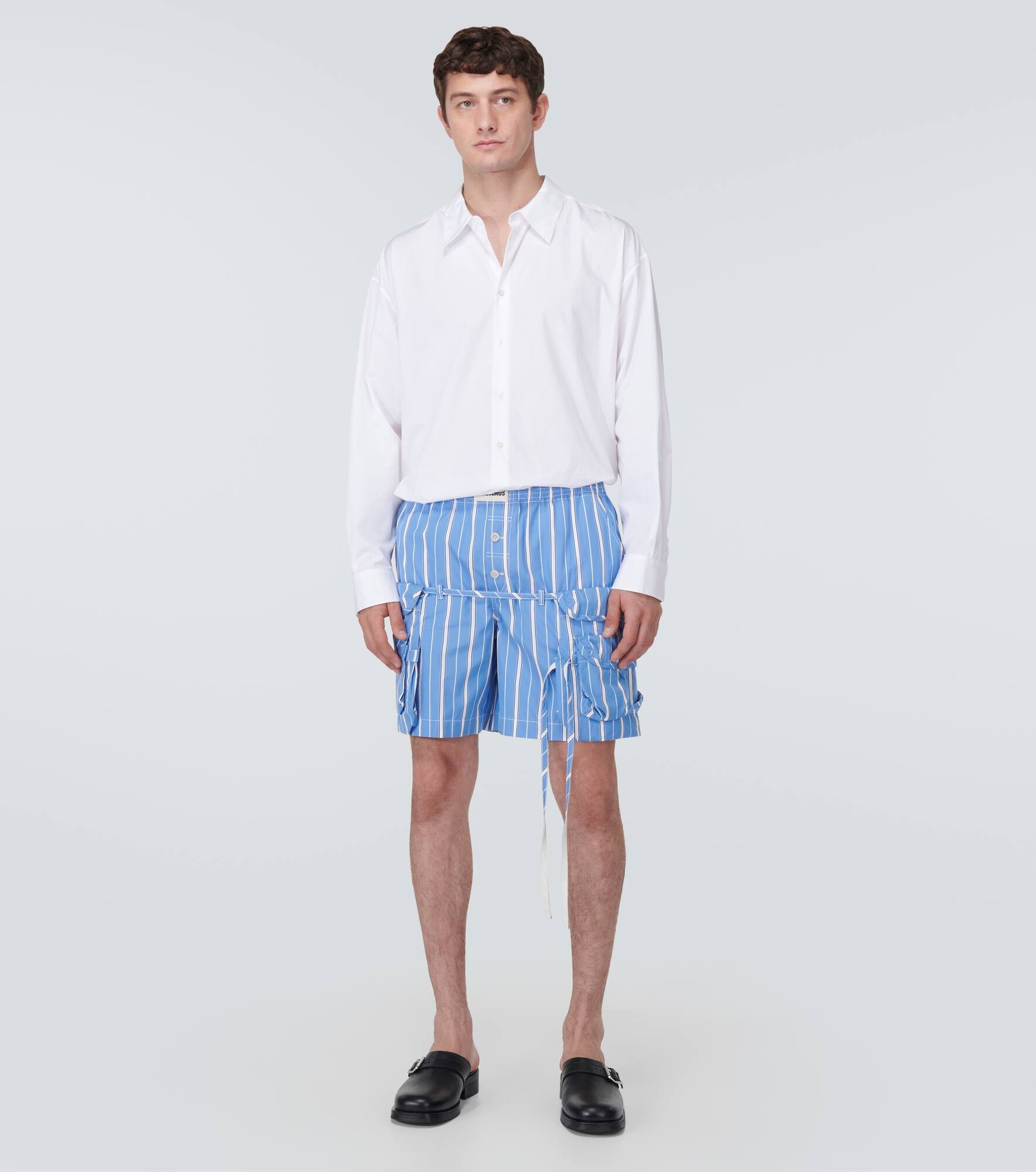 Le short Trivela striped cotton shorts - 2