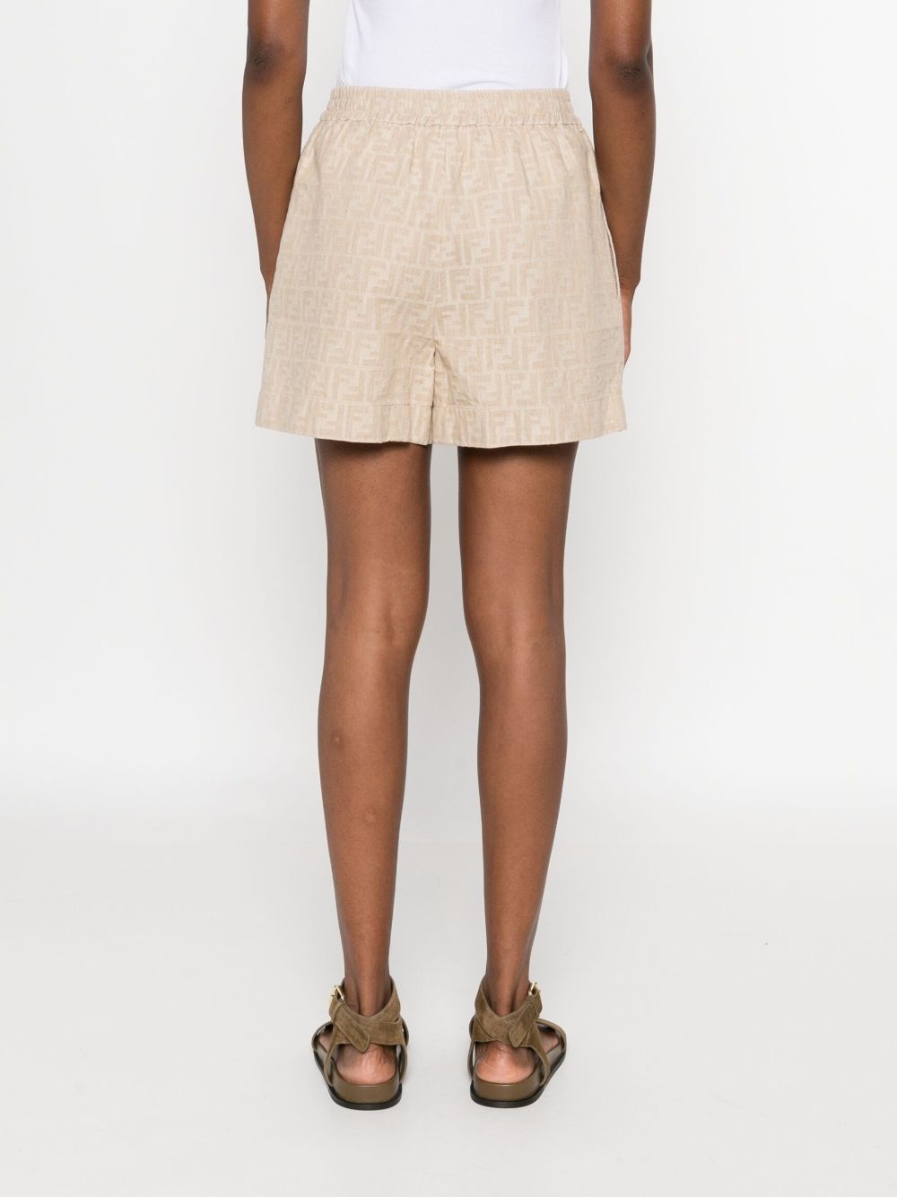 FF-jacquard shorts - 4