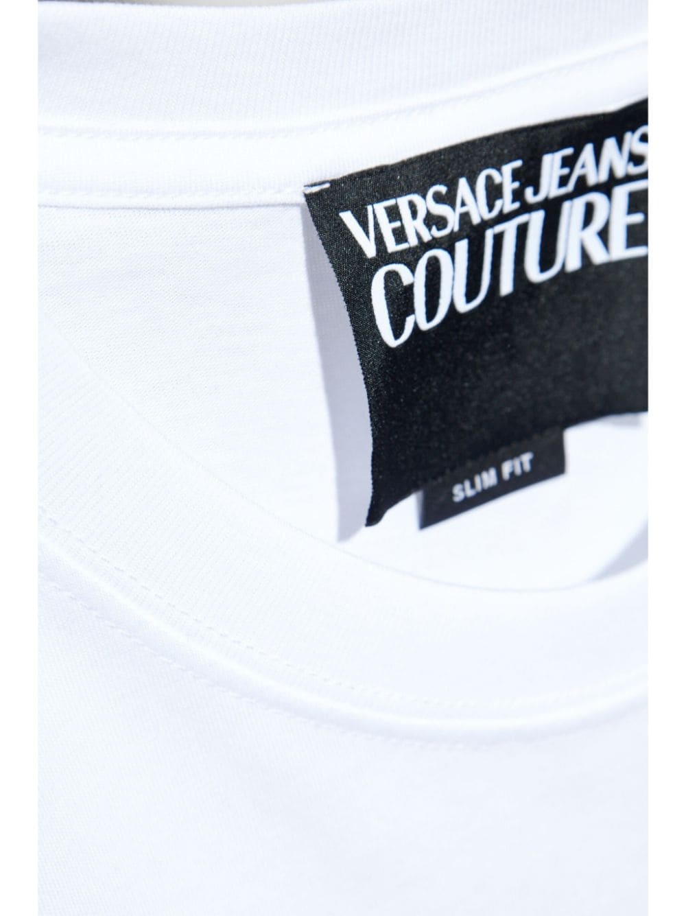 logo-patch cotton T-shirt - 5