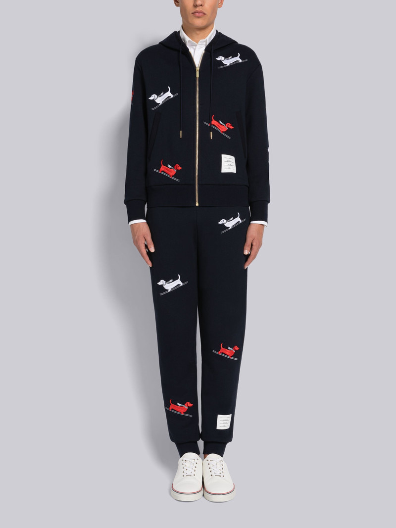 HECTOR SKI EMBROIDERY LOOPBACK SWEATPANTS 4