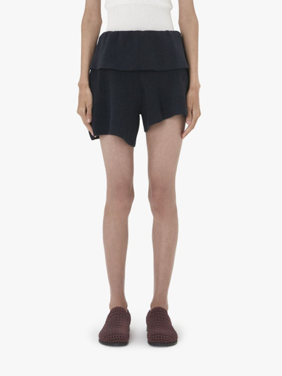JW Anderson FOLD OVER ASYMMETRIC SHORTS outlook