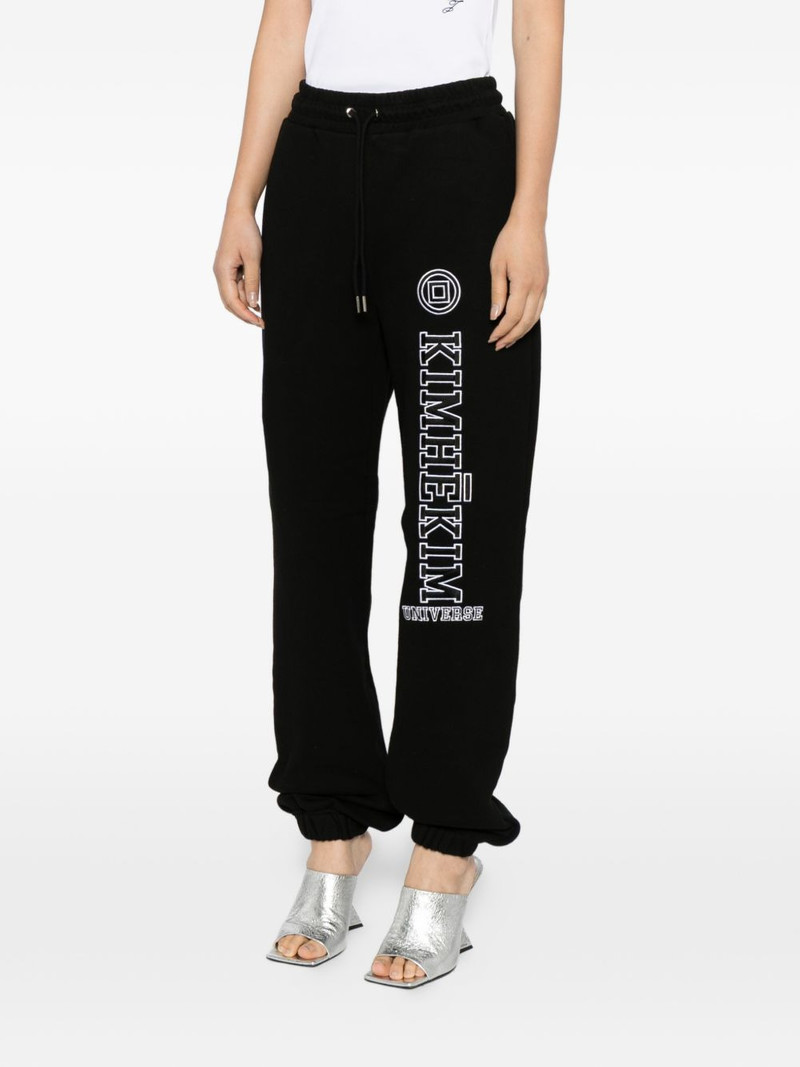 logo-appliqué track pants 3