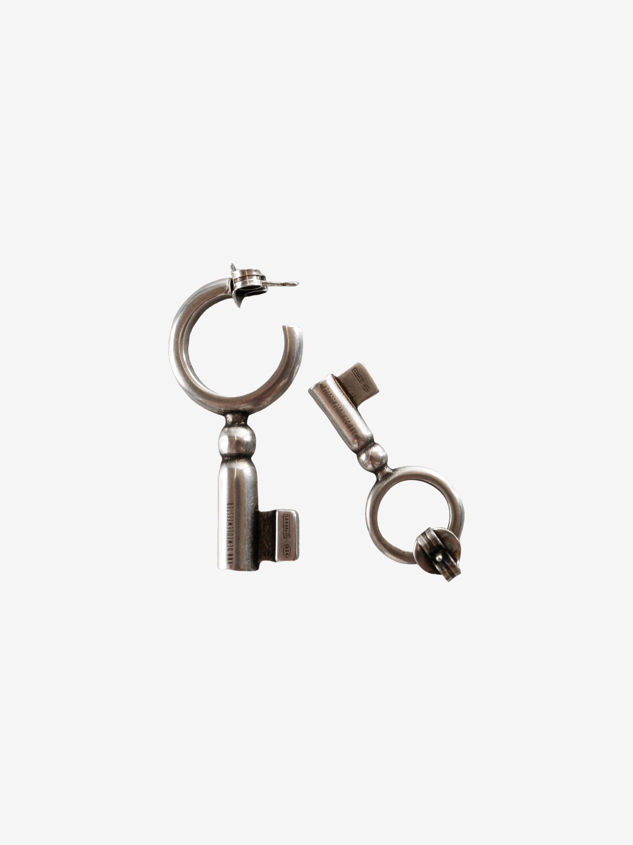 ANN DEMEULEMEESTER - Women Pair Foka Key Earrings - 2