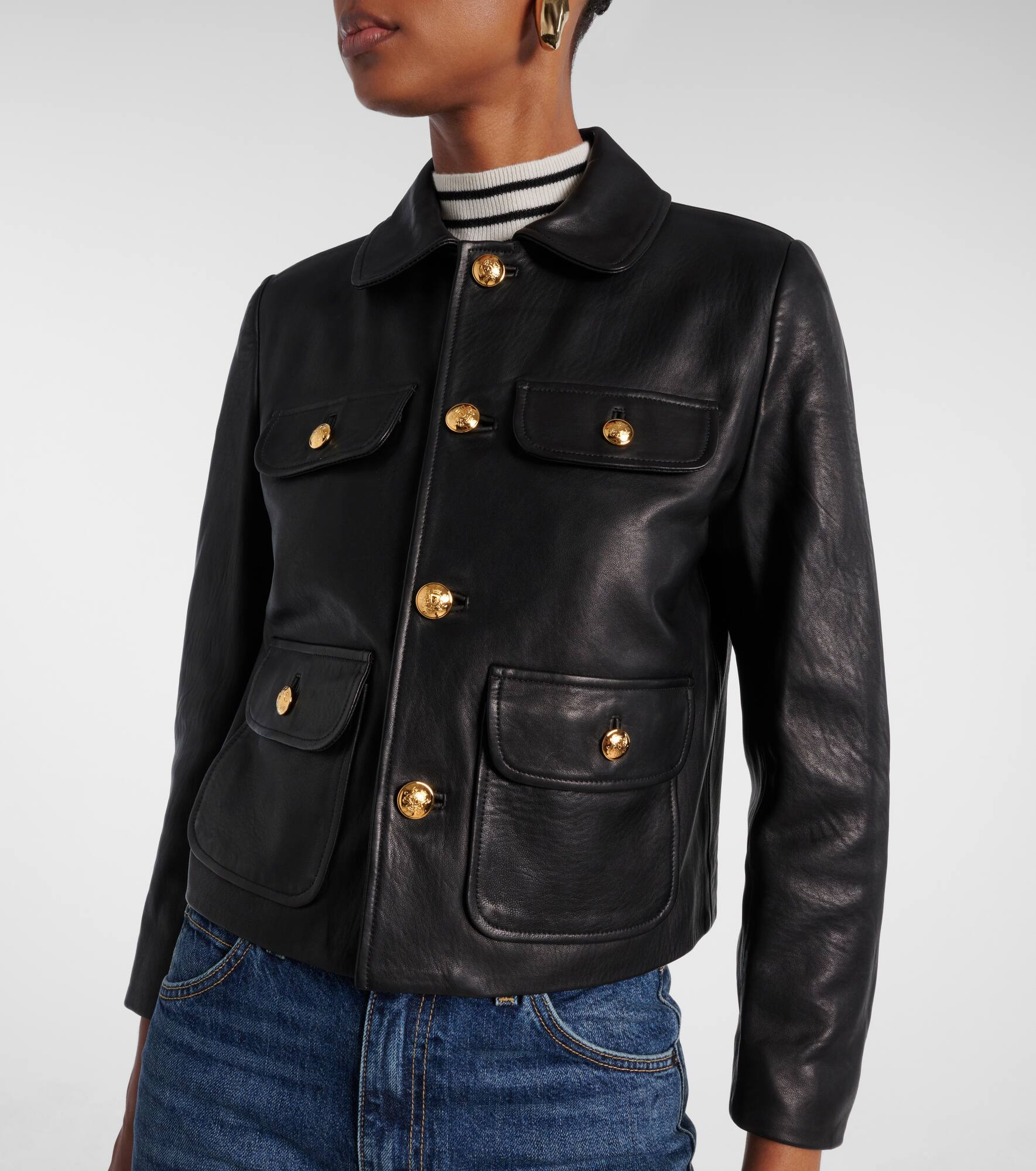 Chamonix leather jacket - 6