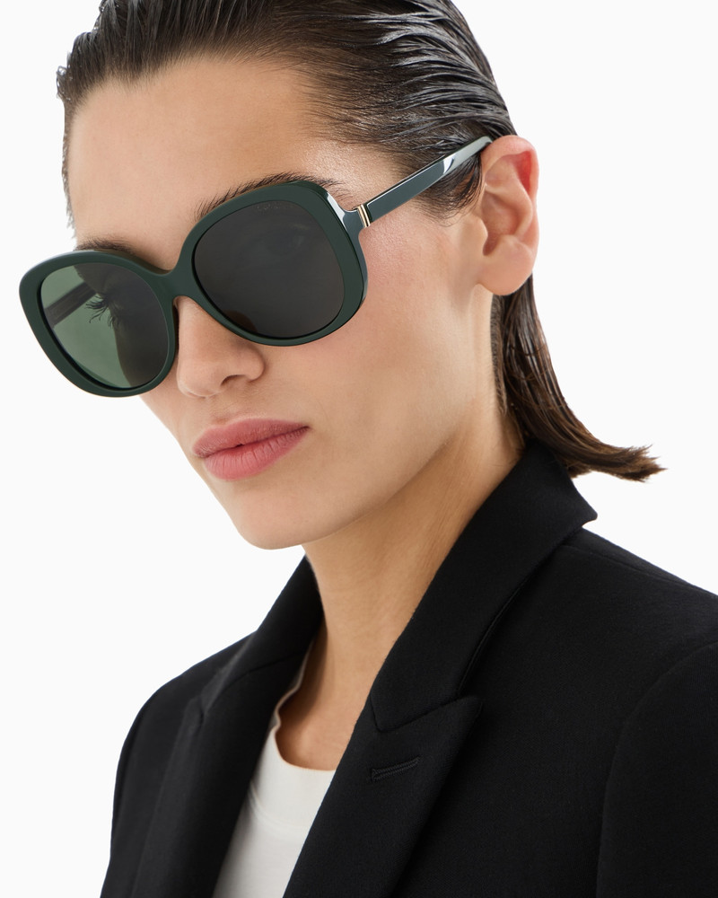 GIORGIO ARMANI WOMEN’S ROUND SUNGLASSES outlook