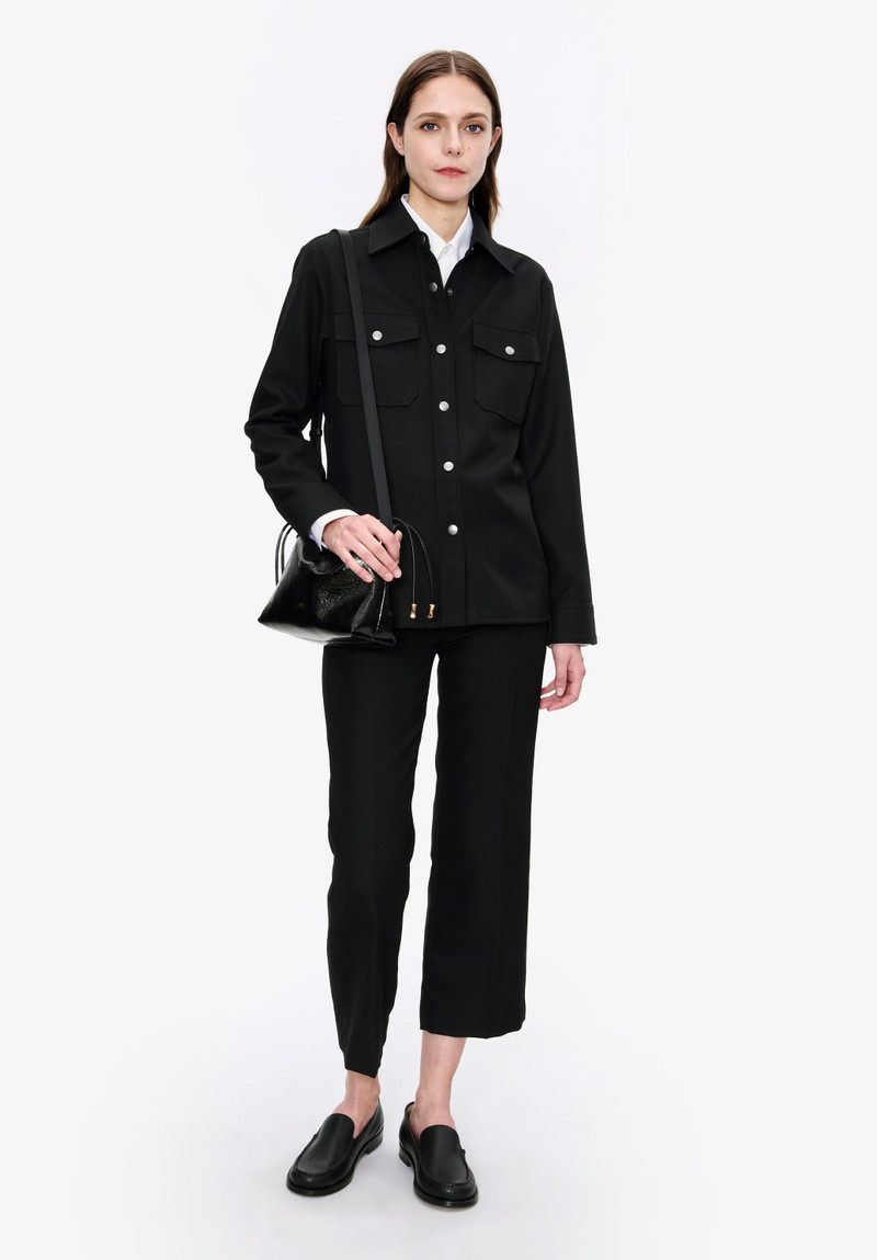 A.P.C. SOLID-COLOUR WOOL OVERSHIRT outlook