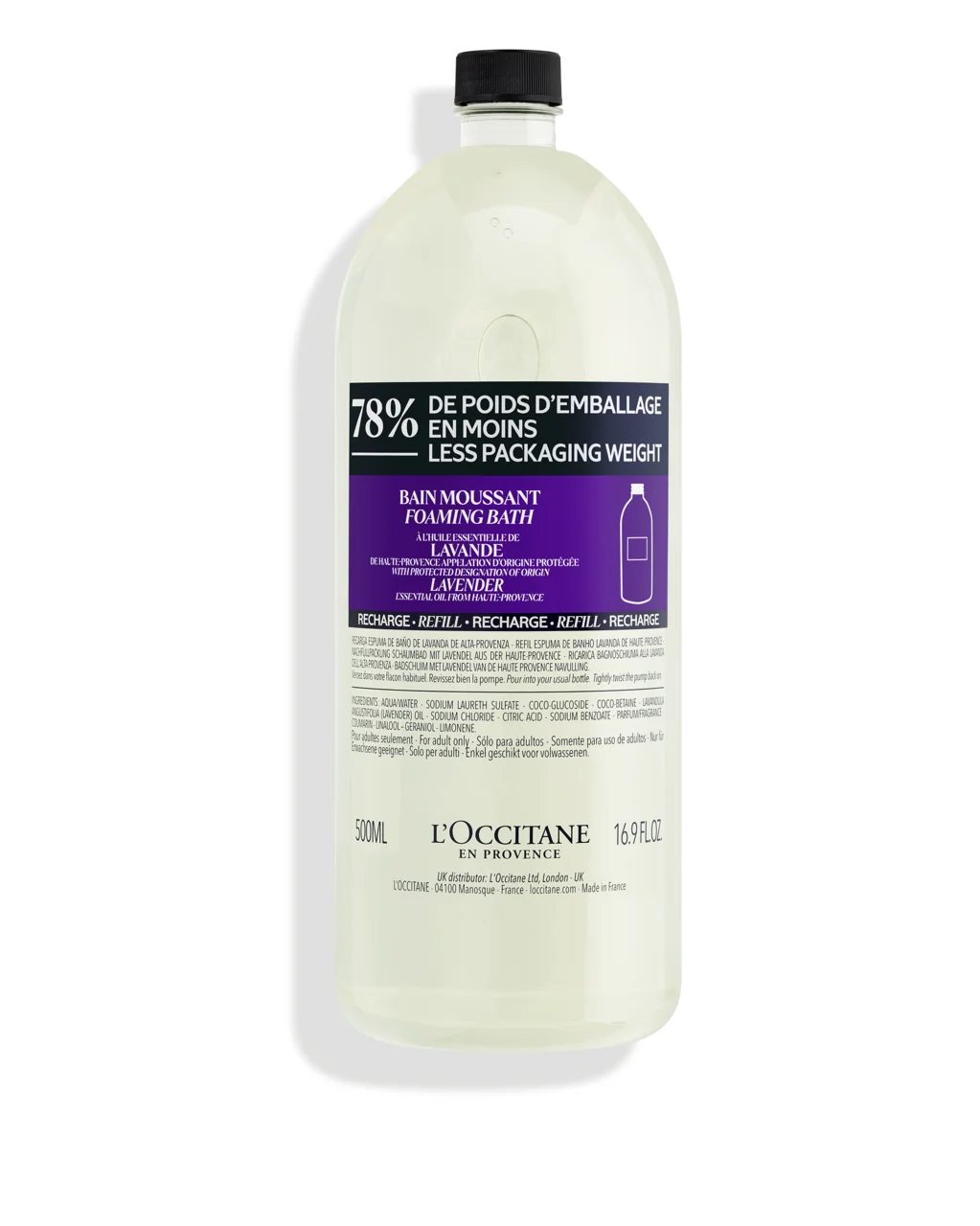 Lavender Foaming Bath Refill - 1
