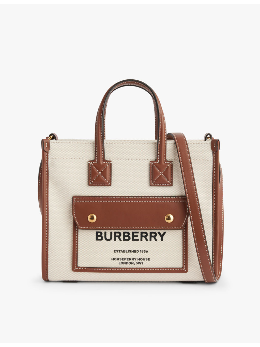 Freya mini cotton tote bag - 1