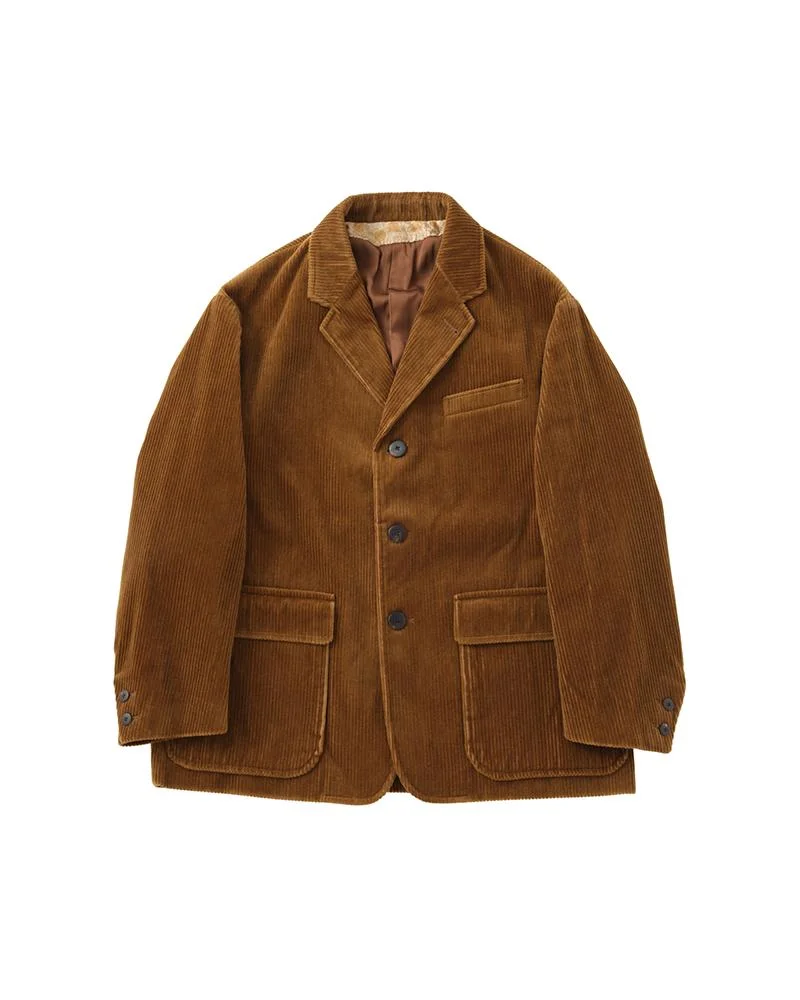 BOWEN BLAZER WOOL CORDS LT.BROWN - 1