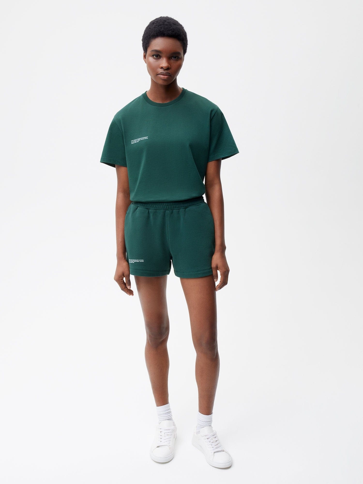 Womens 365 Midweight Shorts - Foliage-Green - 2