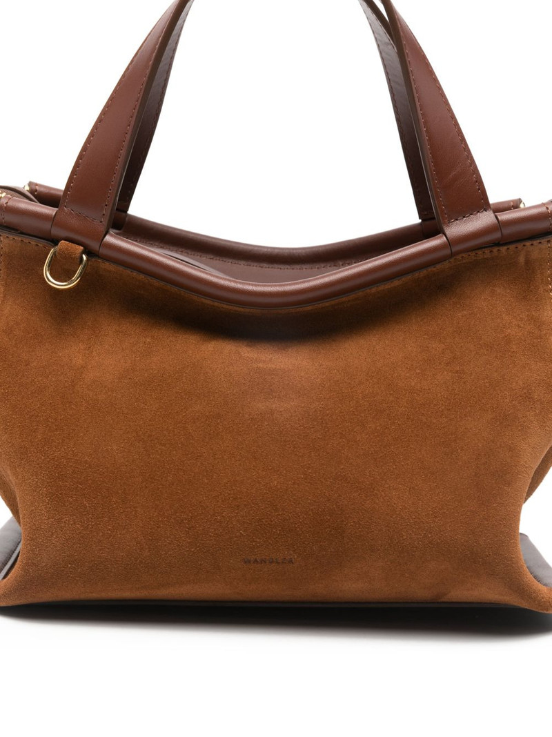 Ida suede tote bag 4