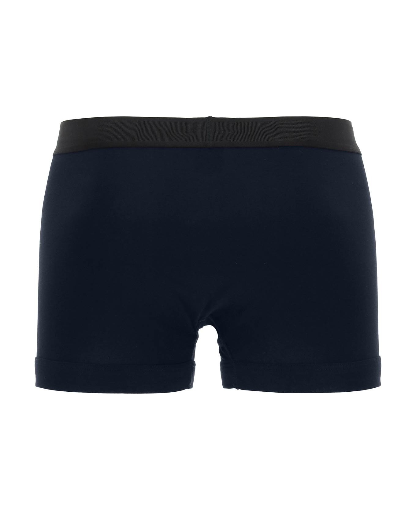 Cotton Boxer Briefs With Logo Band - 2