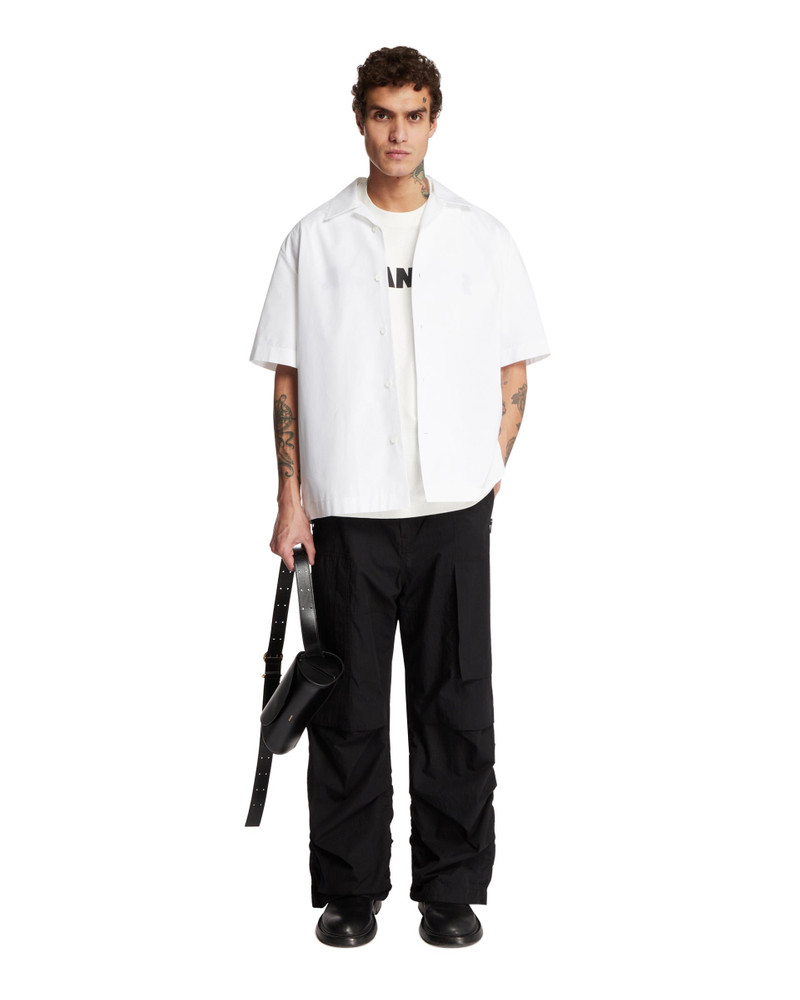 Jil Sander White Bowling Shirt outlook