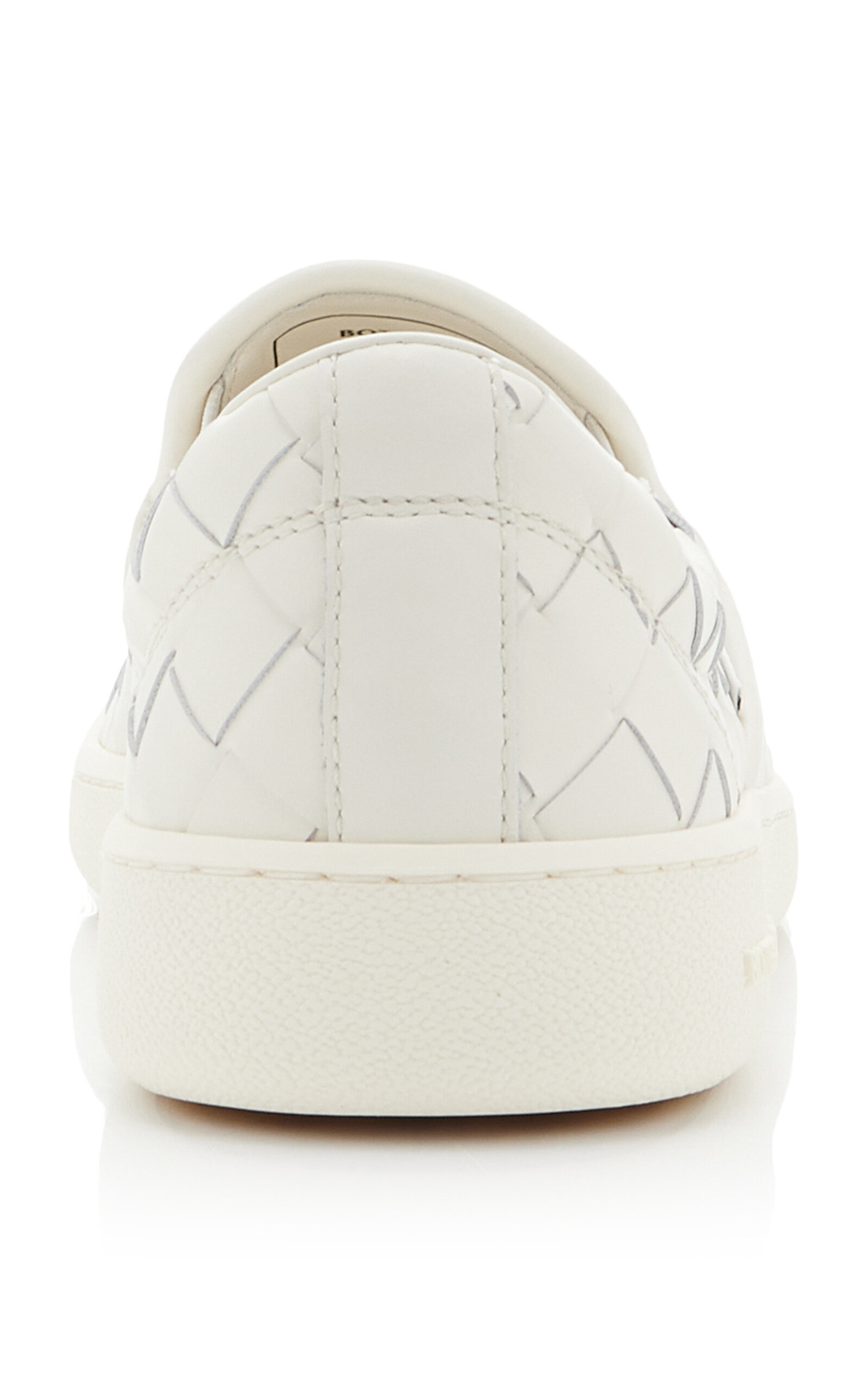 Sawyer Intrecciato Leather Sneakers white - 5