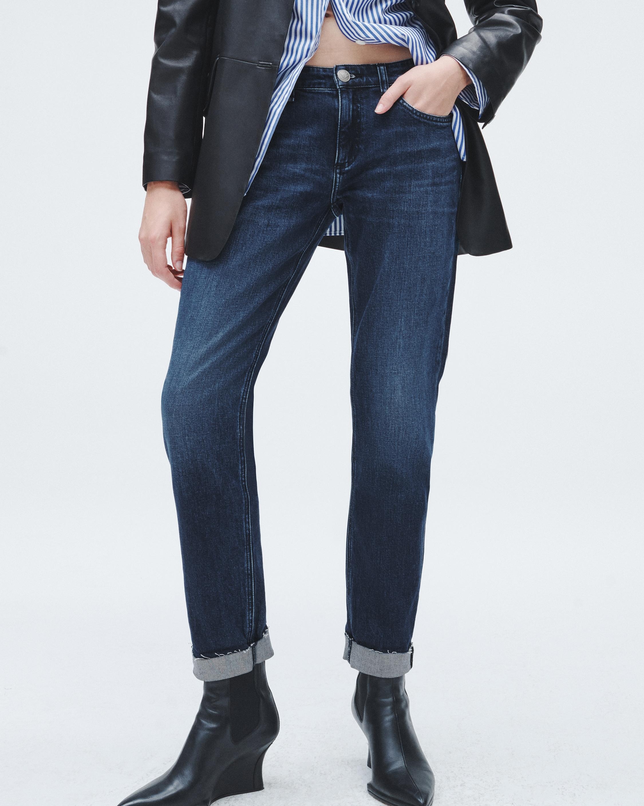Dre Slim Boyfriend Jean
Vintage Stretch Denim - 4