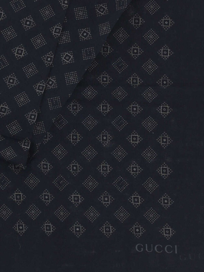 GUCCI logo scarf outlook