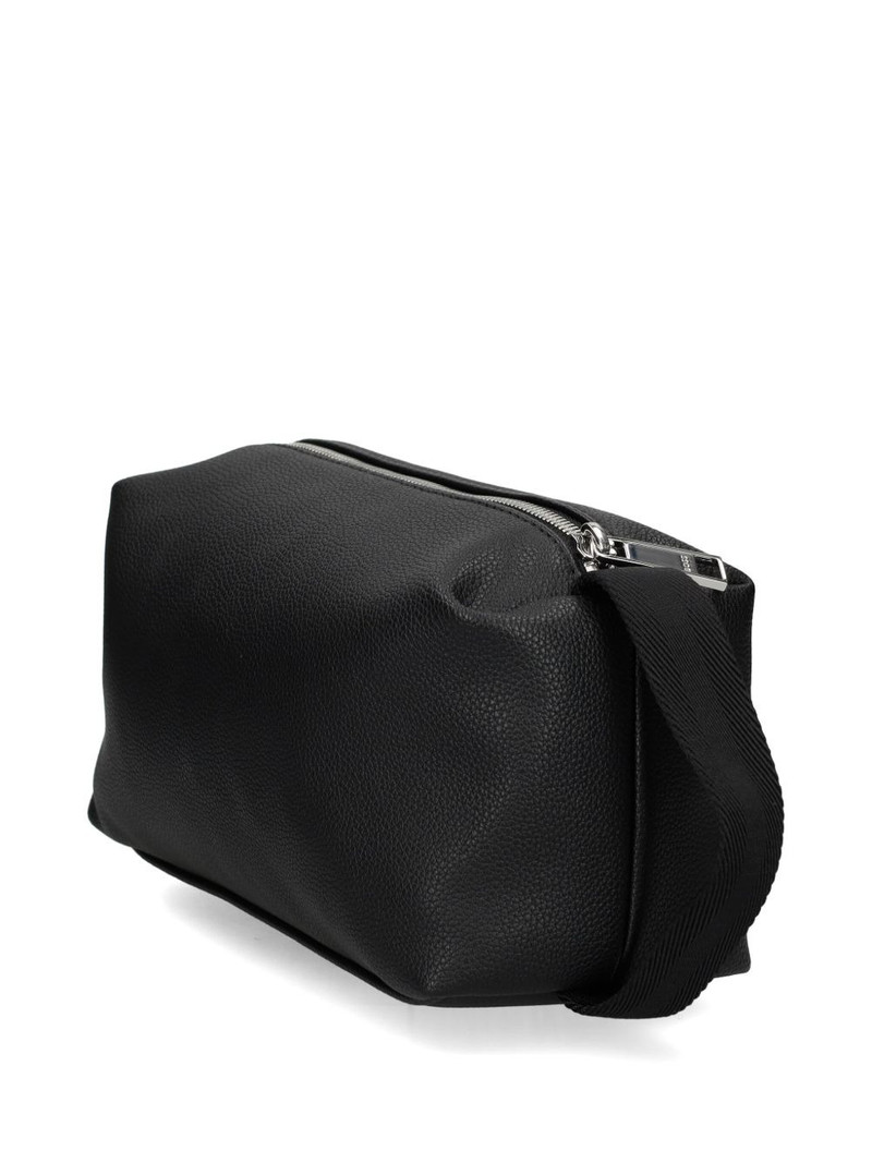 debossed-logo faux-leather washbag 3