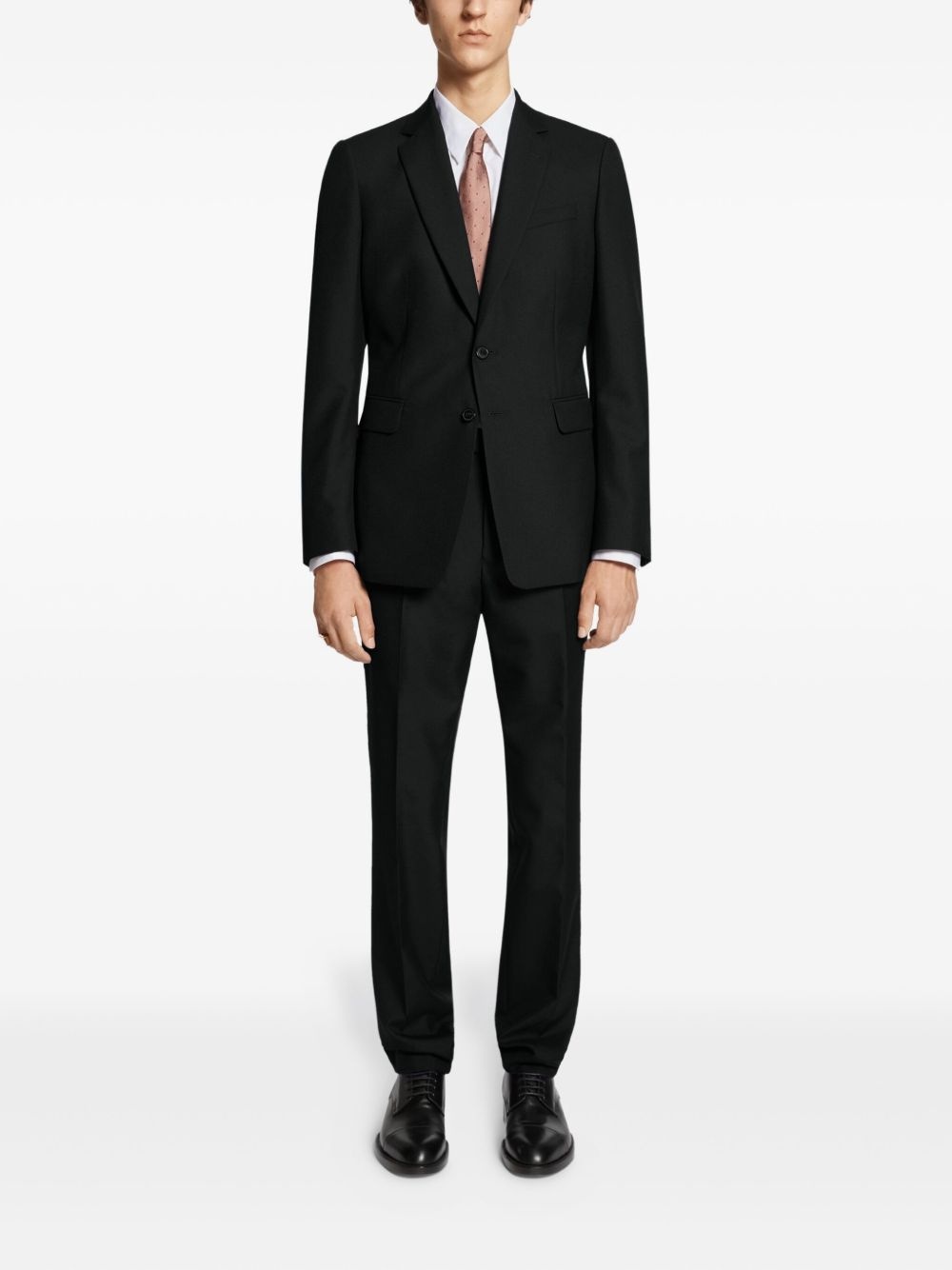 wool slim-fit suit - 2