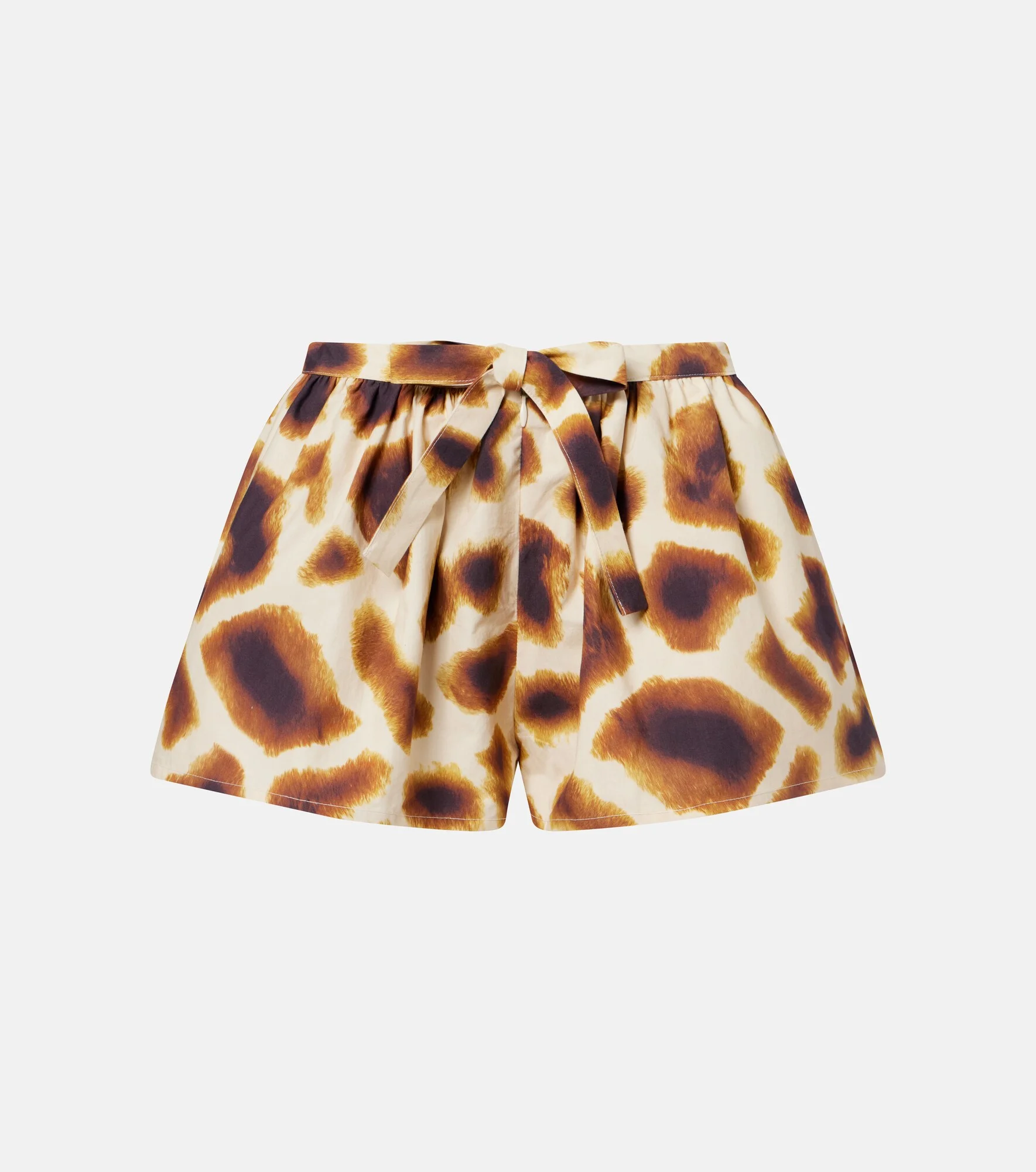 Printed cotton shorts - 1