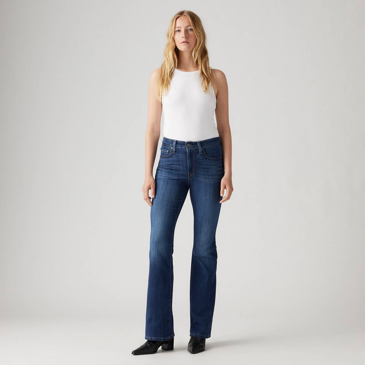 726 HIGH RISE FLARE WOMEN'S JEANS - 2