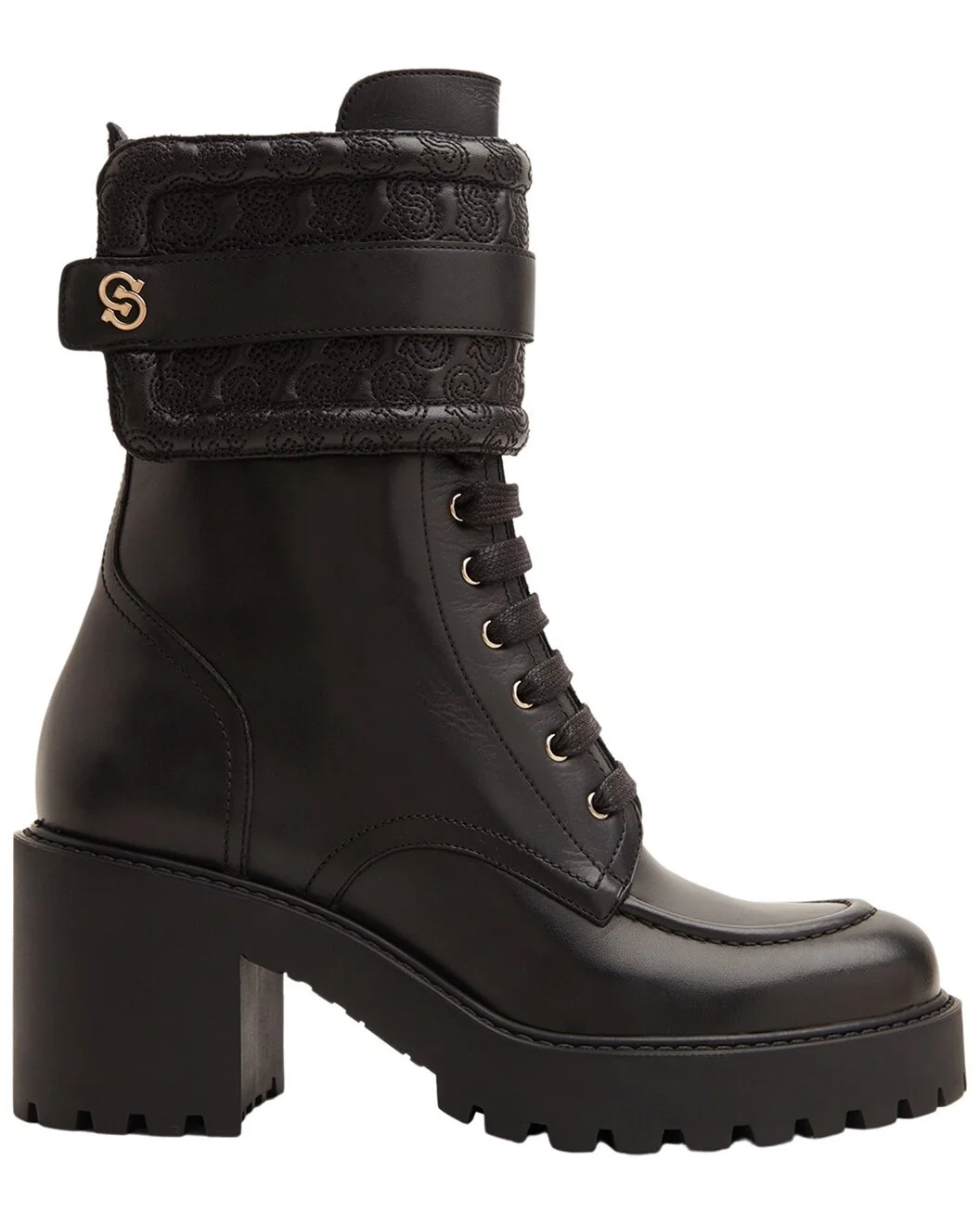 Ferragamo Lober Leather Boot - 1