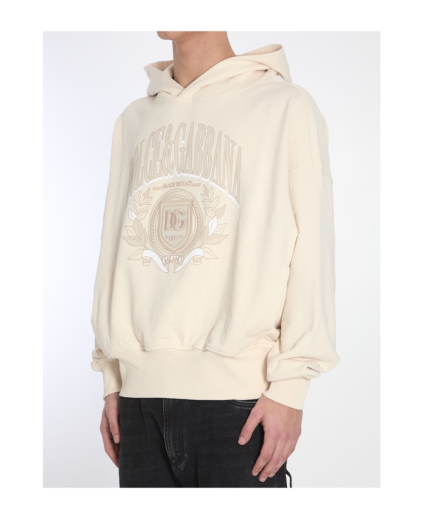 Hoodie With Embroidery - 2