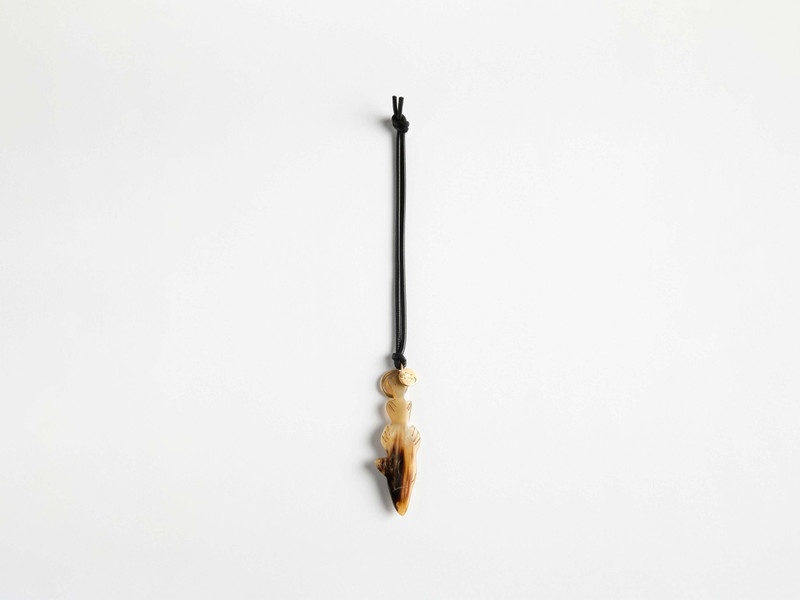 HORN-CRAFTED FISH CHARM 1