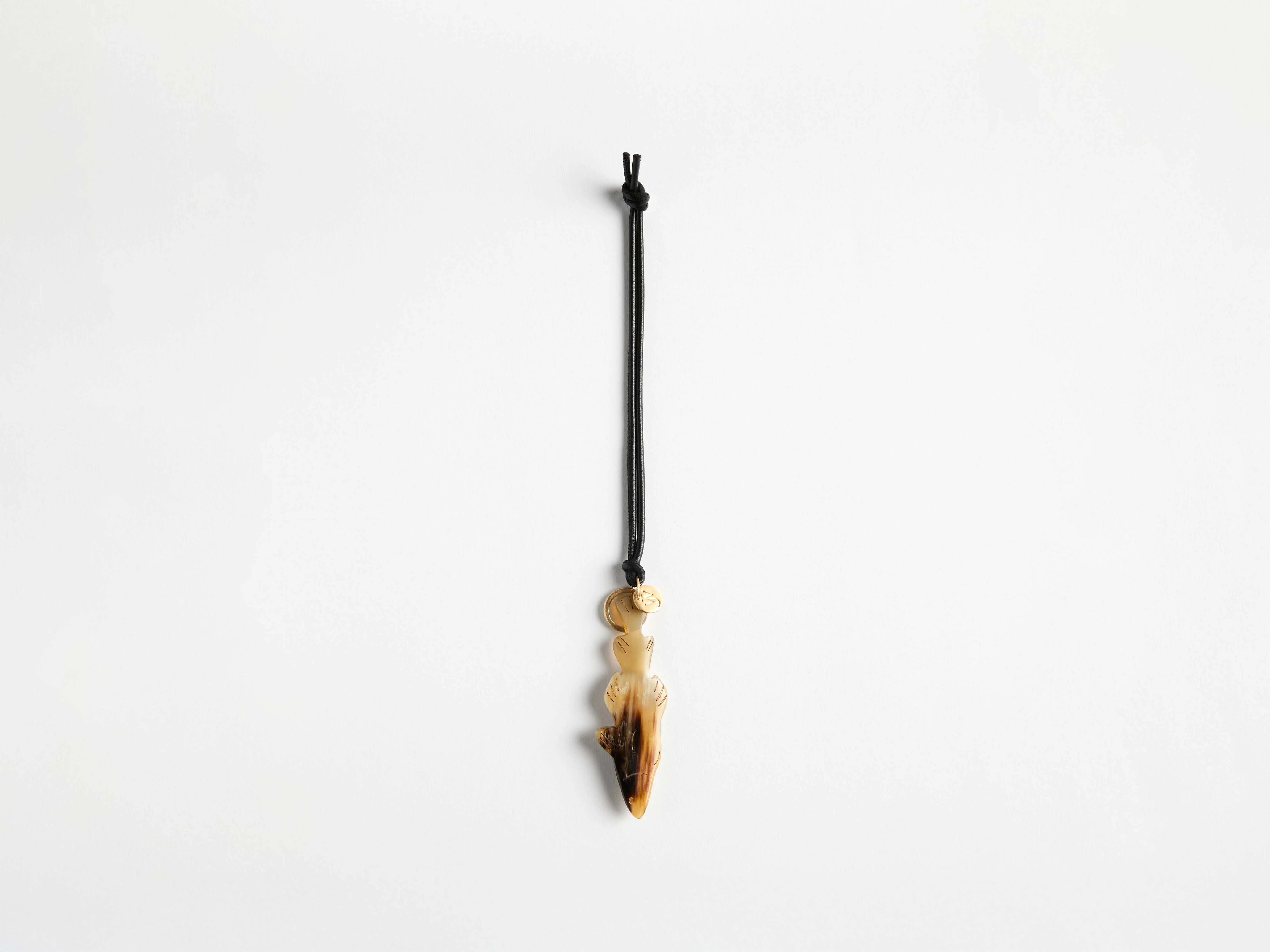 HORN-CRAFTED FISH CHARM - 1