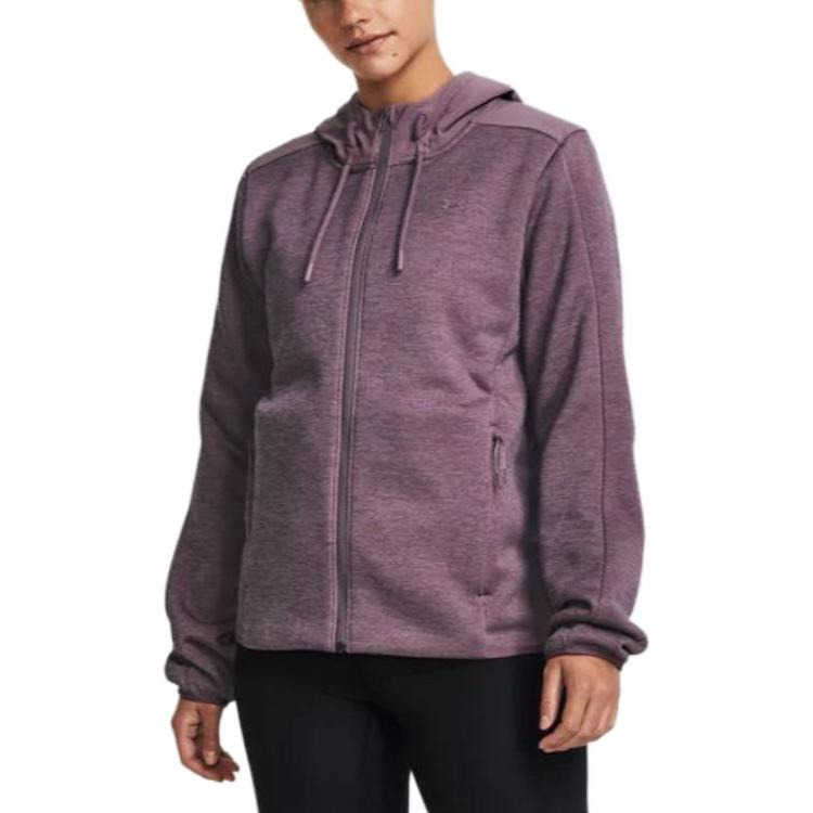 (WMNS) Under Armour Essential Waterproof Jacket 'Misty Purple' 1378850-500 - 5
