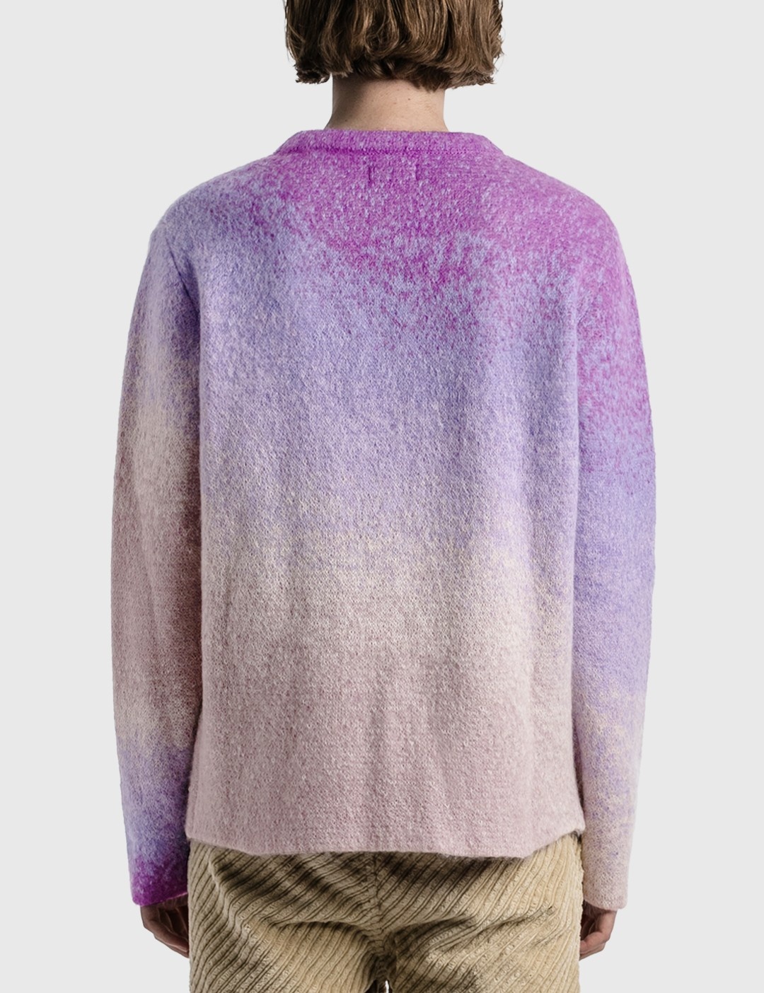 GRADIENT CREWNECK KNITTED SWEATER - 4
