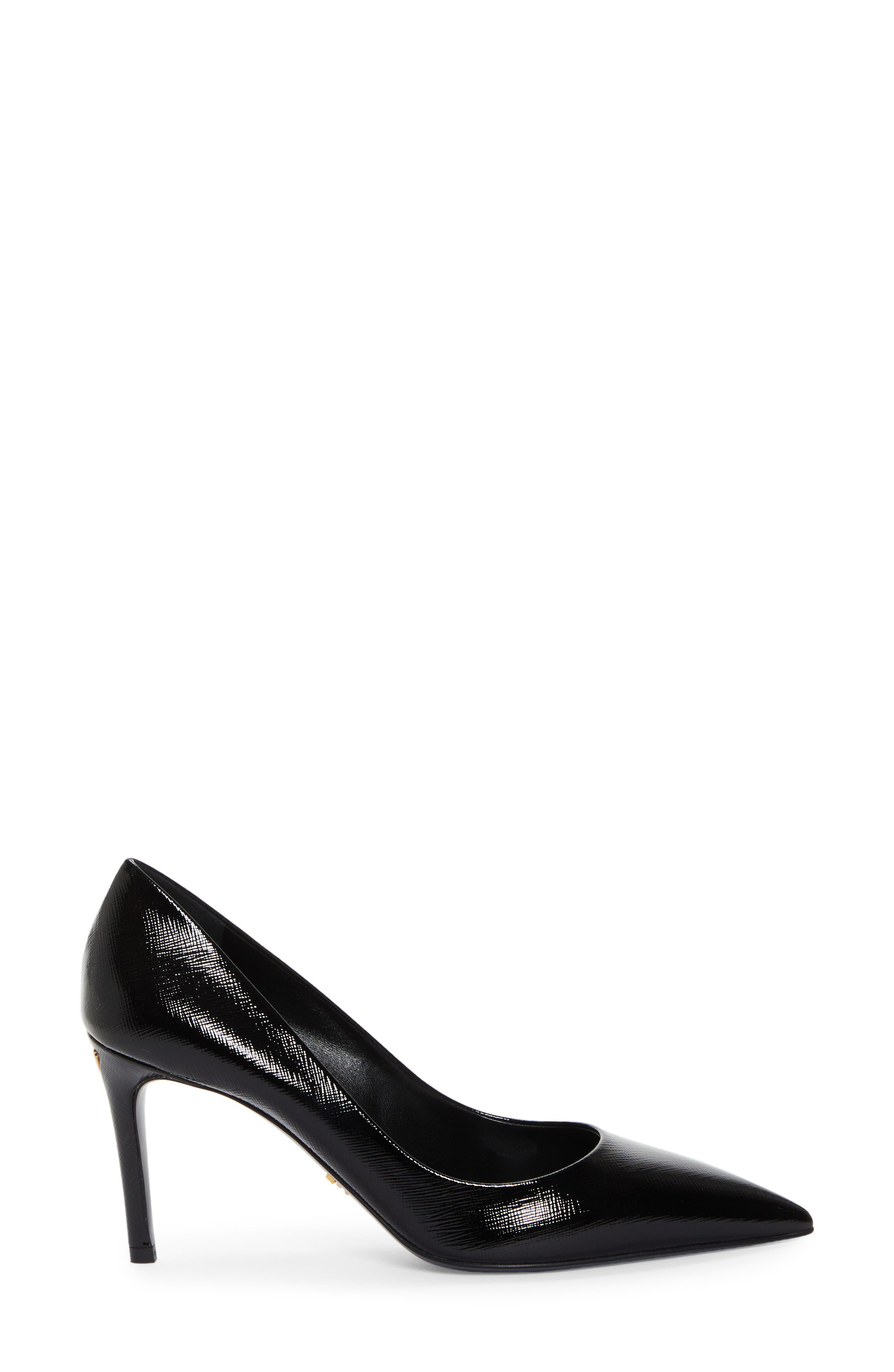 Prada Saffiano Leather Pump in Nero at Nordstrom - 3