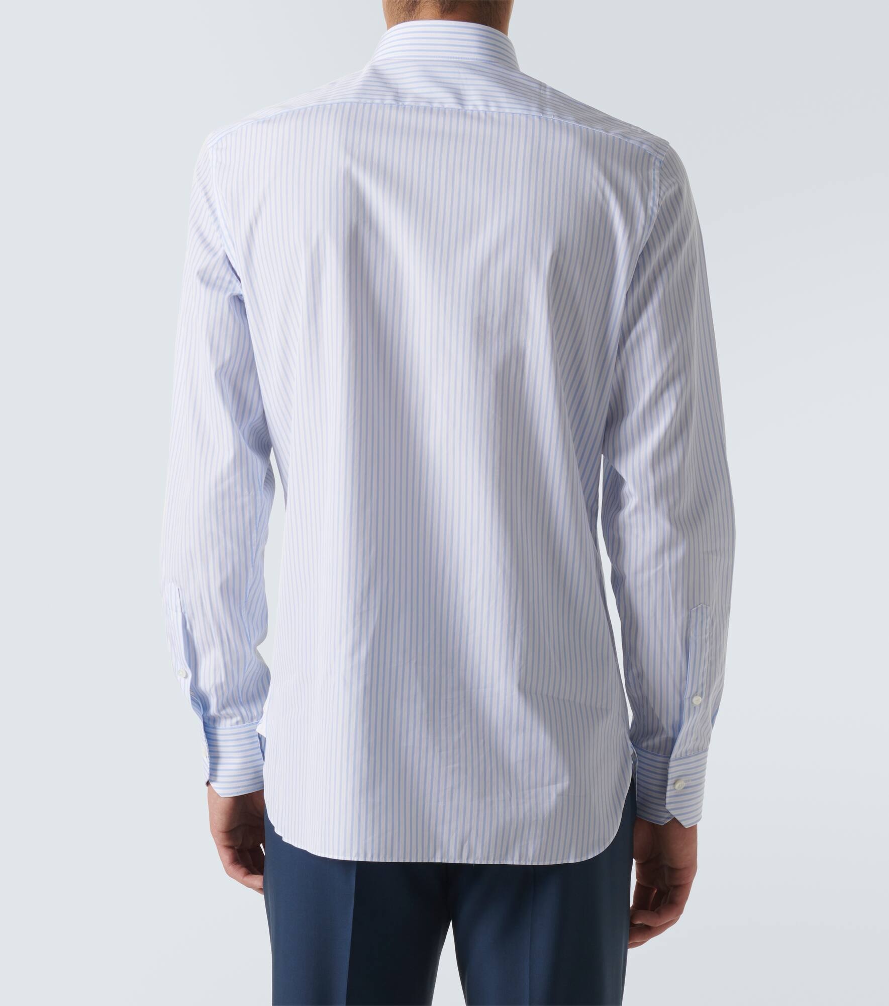 Striped cotton Oxford shirt - 4