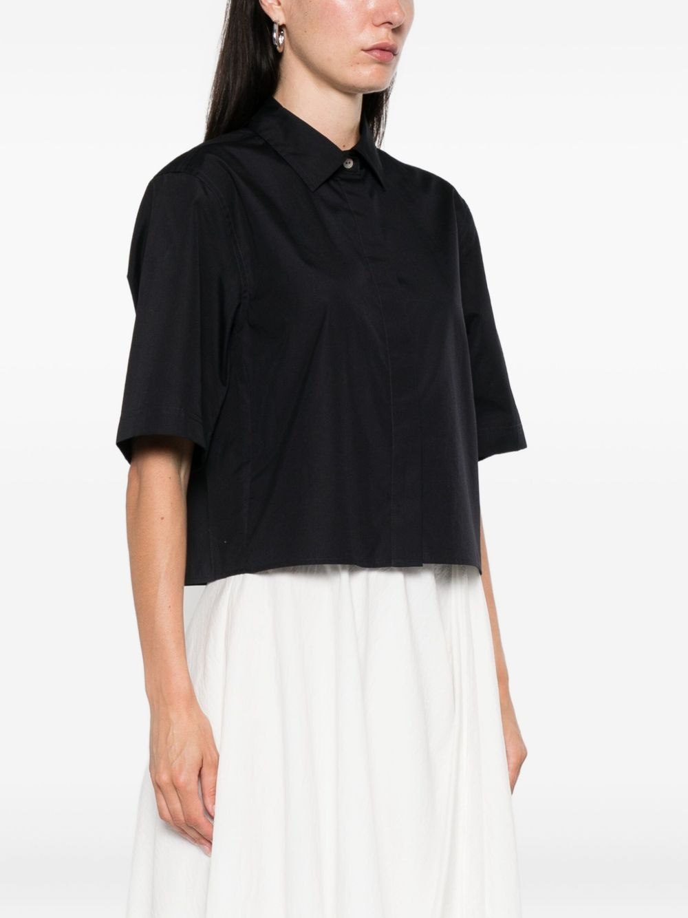 short-sleeve collared shirt - 3