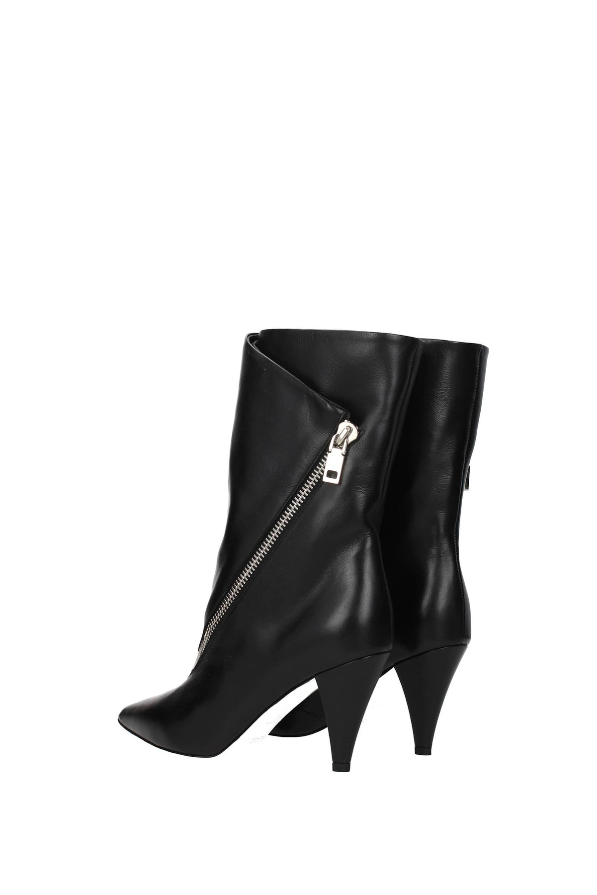 Ankle boots botte show Leather Black - 4