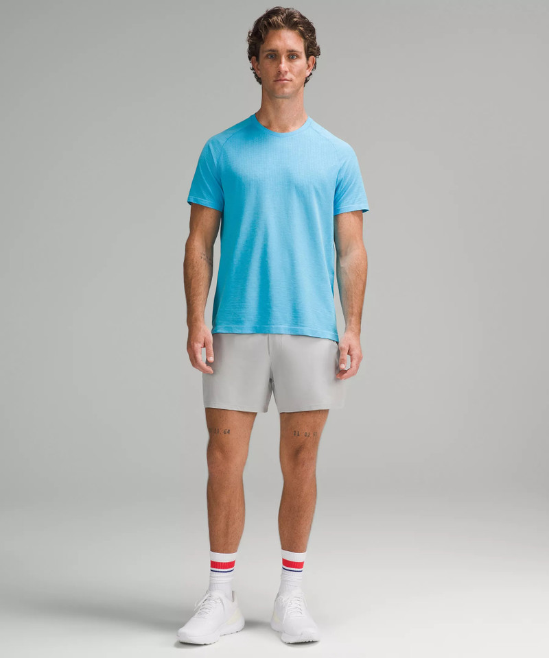lululemon Pace Breaker Linerless Short 5" outlook