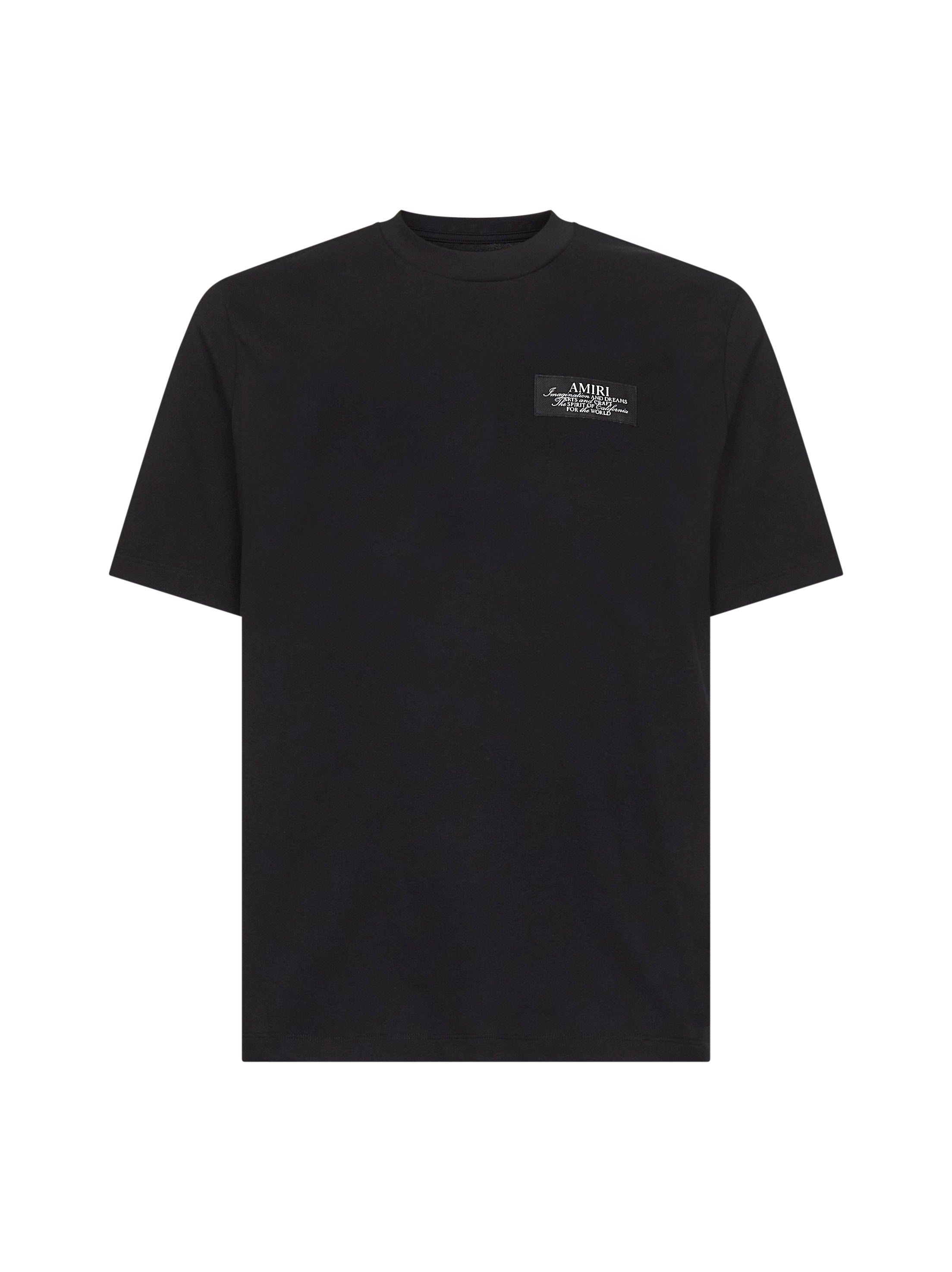 Black jersey AMIRI Spirit T-shirt - 1