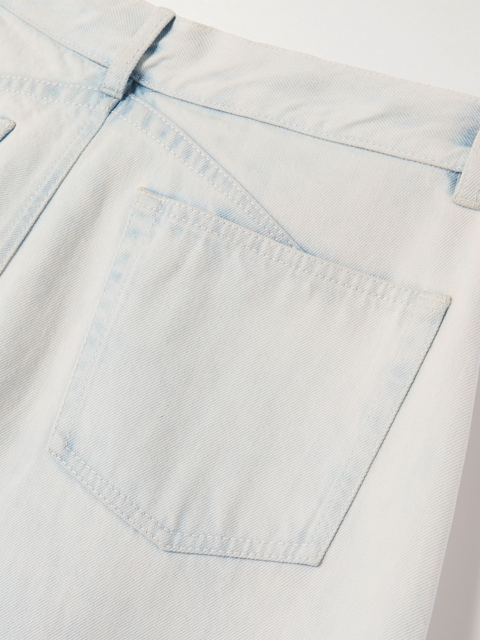 Low-rise barrel-leg jeans Light denim - 6