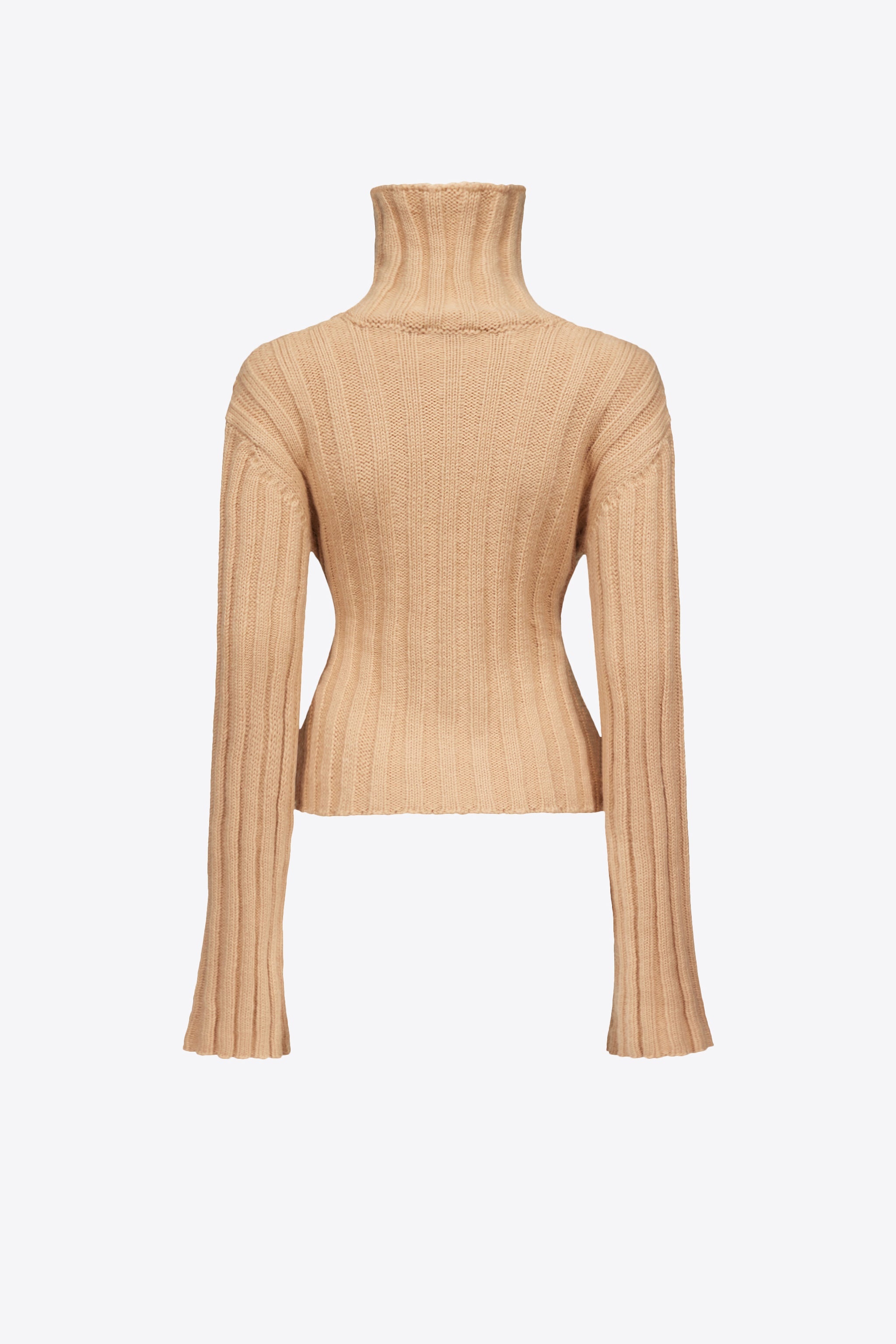 TWISTED KNIT TURTLENECK SWEATER - 2