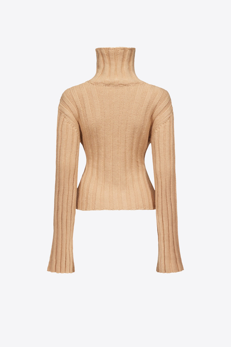 AREA TWISTED KNIT TURTLENECK SWEATER outlook