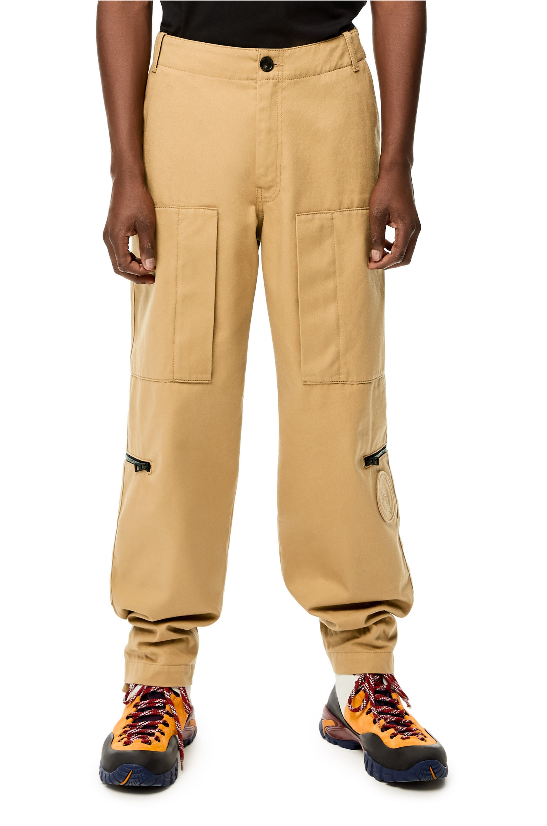 Utility cargo pants in organic cotton - 3