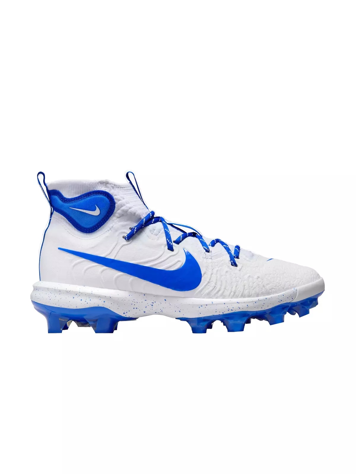 Alpha Huarache NXT MCS "White/Royal" Men's Baseball Cleat - 1