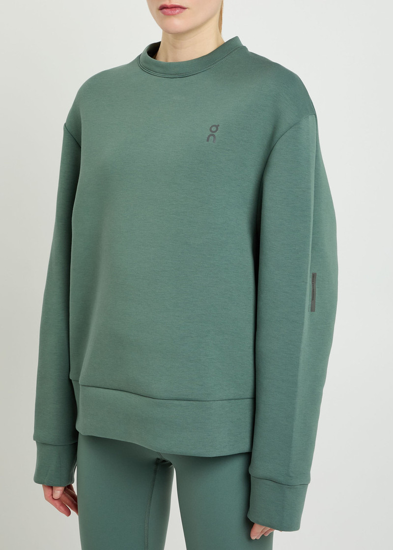 On ON Focus Tech Cotton-blend Sweatshirt outlook